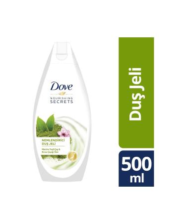 Dove Matcha Green Tea & Cherry Blossom Essence Moisturizing Shower Gel 500 Ml X 3 Pieces - Buy Online on GoSupps.com