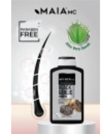 Maia mc Black Garlic Essence Hair Care Shampoo with Aloe Vera Against Hair Loss 400ml - Buy Online on GoSupps.com