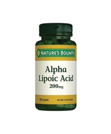 Natures Bounty Nature's Bounty Alpha Lipoic Acid 200 Mg