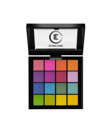 E ESTHE LUME Square 16 Color Eyeshadow Palette
