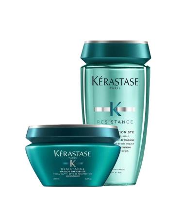 Kerastase 250 Ml + Mask 200 Ml Shampoo for Extremely Damaged Hair Mdbeauty.