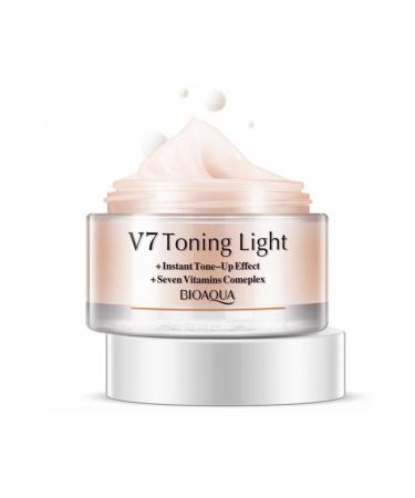 BIOAQUA V7 Toning Light Natural Color Moisturizing Cream 50 Gr