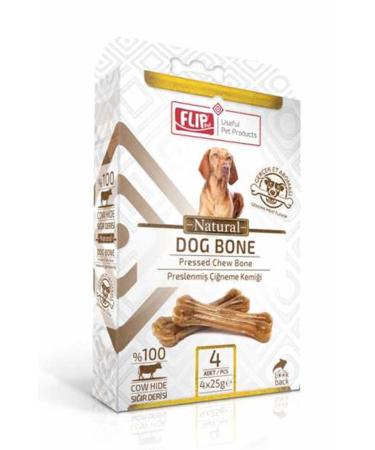 Flip Natural Press Bone 4-pack 20-25 gr