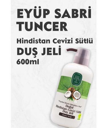Ey p Sabri Tuncer EY P SABR Natural Coconut Milk Shower Gel 600 Ml