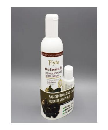 Fiyto Black Garlic Essence Shampoo 500 Ml + Hair Serum 75 Ml