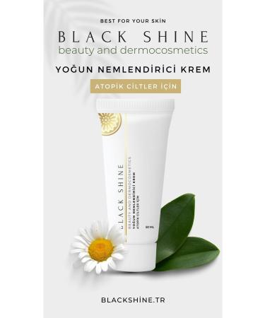 Black Shine BS Intensive Moisturizing Repair 24 Hour Effective Skin Care Cream Panthenol 6% - 50 Ml - Buy Online on GoSupps.com