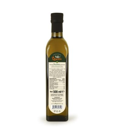 N L QUEEN OLIVE Natural Extra Virgin Olive Oil 500 ml - Buy Online on GoSupps.com
