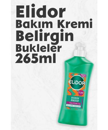 Elidor Care Cream Distinctive Curls Elastin & Almond Milk 265 Ml