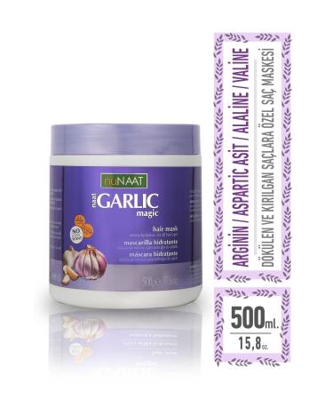 nuNAAT Hair Mask with Garlic Extract for Dandruff and Problem Scalp