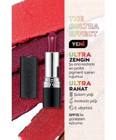 Avon Ultra Shimmer Lipstick Rosy Lumos - Buy Online on GoSupps.com