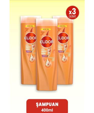 Elidor Superblend Shampoo Instant Repair Care 400 Ml X 3 Pieces