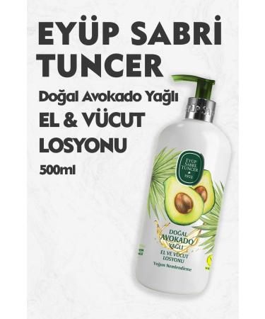 Ey p Sabri Tuncer Natural Avocado Oil Hand and Body Lotion 500 Ml