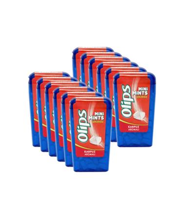 Olips Mini Mints Watermelon 12.5 gr x 12 Pieces