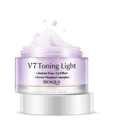 BIOAQUA V7 Toning Light Skin Tone Correcting Moisturizing Cream 50 gr