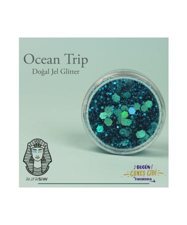 Aurasiw Ocean Trip - Gel Form Natural Glitter