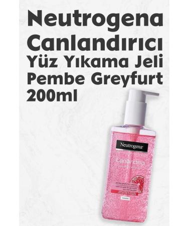 Neutrogena Revitalizing Face Wash Gel Pink Grapefruit 200 Ml