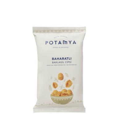 POTAMYA Spicy Legume Chips 50 G.