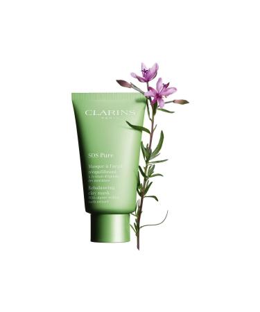Clarins Clr Sos Pure Rebalancing Clay Mask - Purifying Mattifying Pore Tightening Clay Mask 75ml - Buy Online on GoSupps.com