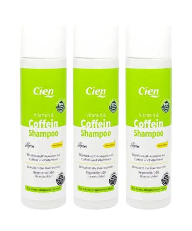 Cien Caffeinated Shampoo for Fine and Stressed Hair 250ml (x1)