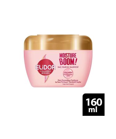 Elidor Collagen Blends Hair Care Mask Moisture Boom Intensive Moisture Therapy 160 ml 2x Hand Cream Gift - Buy Online on GoSupps.com
