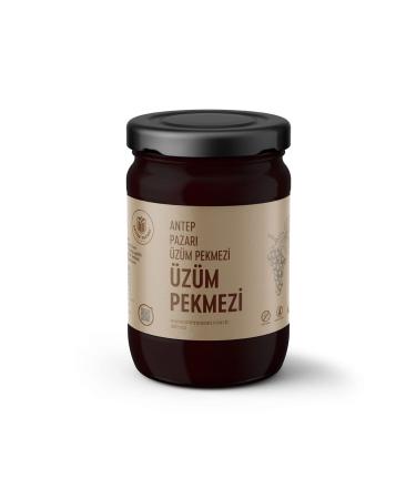 Antep Pazar Grape Molasses Natural and Pure Grapes Without Additives 450 Ml