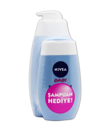 NIVEA Baby Hair and Body Shampoo 500 ml (200 ml Shampoo Gift)