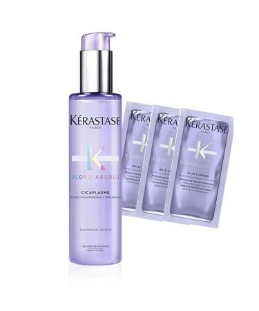 Kerastase Blond Absolu - Protective Serum for Treated and Highlighted Hair 150 ml + Shampoo 3 x 10 ml