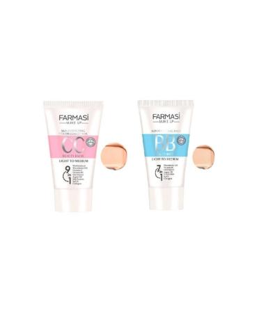 Farmasi Bb Cream And CC Cream Light To Medium 50 Ml