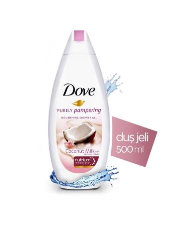 Dove Shower Gel Prely Pampering Coconut 500 Ml