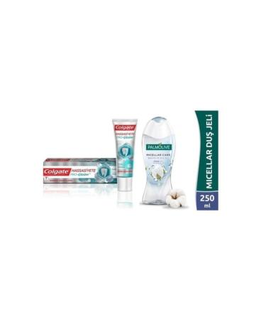 Palmolive Micellar Care Shower Gel 250 Ml + Colgate Pro Solution Toothpaste 75 Ml