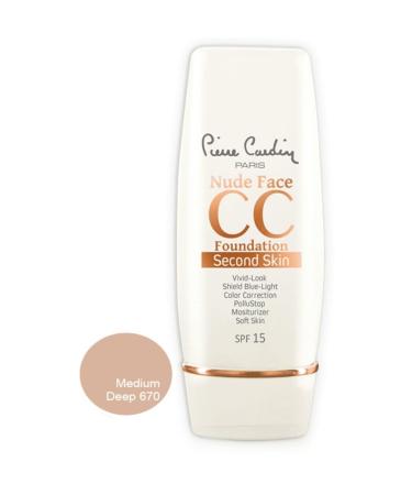 Pierre Cardin Nude Face CC Cream (spf 15) - Medium Deep