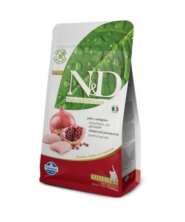 N & D Nd Kitten Chicken Pomegranate Kitten Cat Food 1 kg