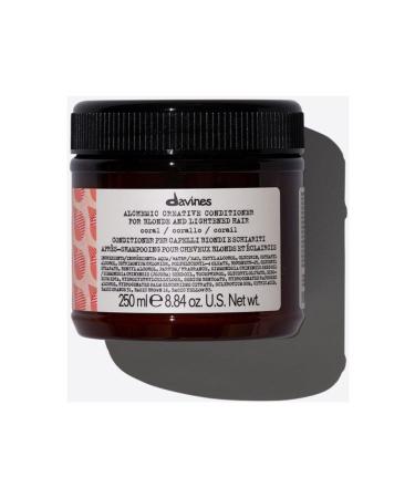 Davines Alchemic Coral Conditioner - Coral Color Pigmented Hair Conditioner 250 ml