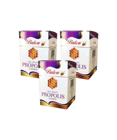 Balen Honey & Pollen & Propolis Mixture 230 Gr X 3 Pieces