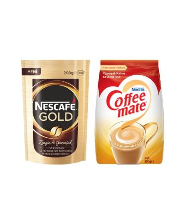 Nestle Nescafe Gold 200 gr + Coffee Mate 500 gr Opportunity Package