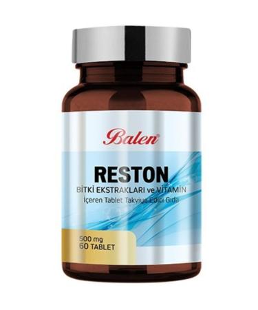 Balen Reston Plant Extracts and Vitamin Tablet Supplement Food 500 Mg 60 Capsules