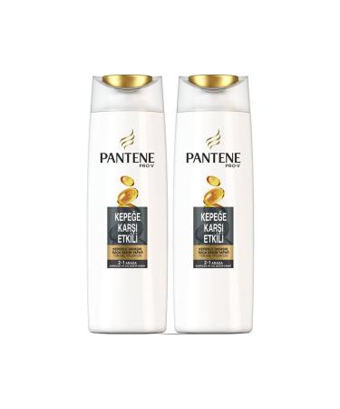 Pantene 2 in 1 Shampoo and Conditioner Anti-Dandruff 500 ml x 2 - Buy Online on GoSupps.com