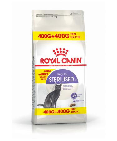 Royal Canin Sterilized Neutered Cat Food 400+400gr.