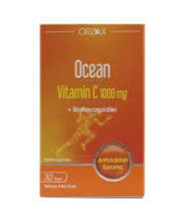 Ocean Vitamin C 30 Tablets 1000 mg
