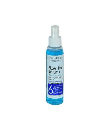 DermaDerm Blue Serum Effective Against Hair Loss Hair Strengthening Blue Hair Serum Blue Water 125ml