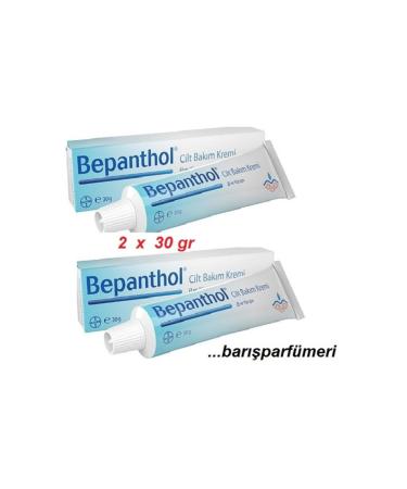 Bepanthol Skin Care Cream For Hands And Face 30gr X 2 Pieces