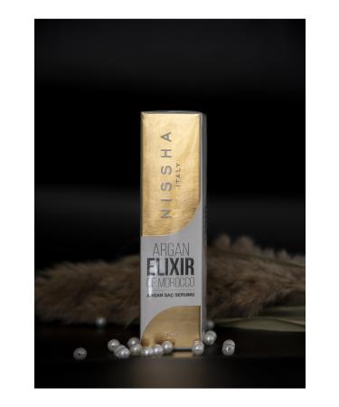 Nissha Argan Elixir. Heat Protection Hair Care Oil 50ml - Buy Online on GoSupps.com