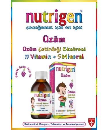 Nutrigen Grape Seed Extract 200 ml Syrup X 2 - Buy Online on GoSupps.com