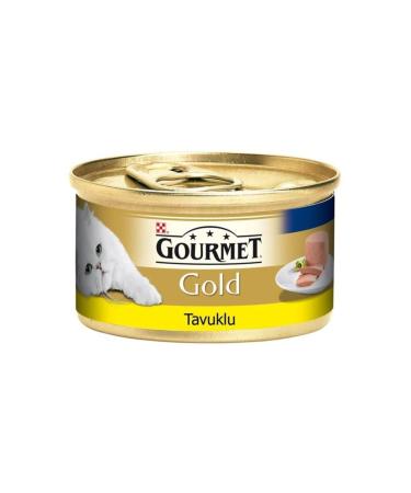 Purina Gourmet Gold Minced Chicken Wet Cat Food 85 Gr (24 Piece Pack) 1011-12417653