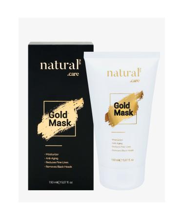 Natural Care Gold Face Mask - Dirt Blackheads Oil Acne Skin Cleanser and Peelable Gold Face Mask - Buy Online on GoSupps.com