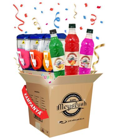 Meyslush (DRAGON M-MELON-MANGO) Flavored Ice Powder Snow Syrup (ASK A QUESTION FOR 3 DIFFERENT VARIETIES)