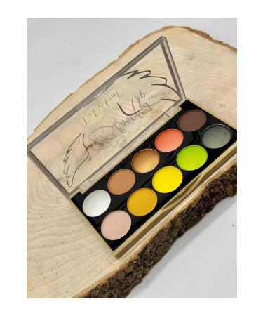 DoDo Girl Colorful 10-Piece Eyeshadow Palette - Buy Online on GoSupps.com