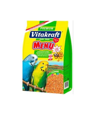 Vitakraft Neo Pet Market Menu Premium Budgie Food 1 Kg X 3 Pieces