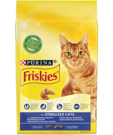 Purina Friskies Dry Cat Food Salmon 10 Kg