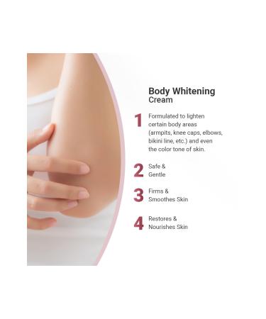 Natural Care Skin Whitening cream armpit elbow moisturizer brightener genital darkening cosmetic 100 ml - Buy Online on GoSupps.com